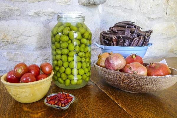 olive pomegranate